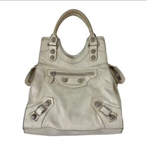 Balenciaga Leather 2001 Motorcycle Bag